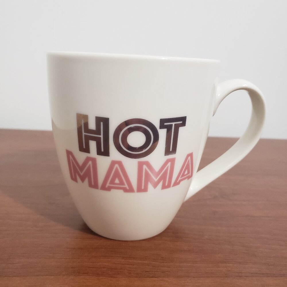 Hot Mama Coffee Mug New Bone China Casa Signature